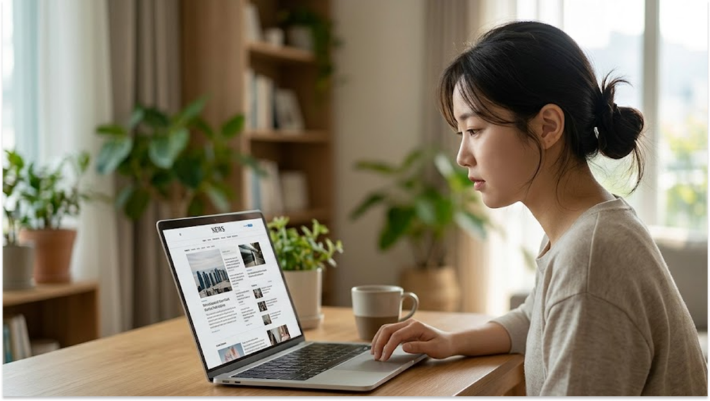 쾌적한 웹 서핑을 위한 애드블록 설정 화면